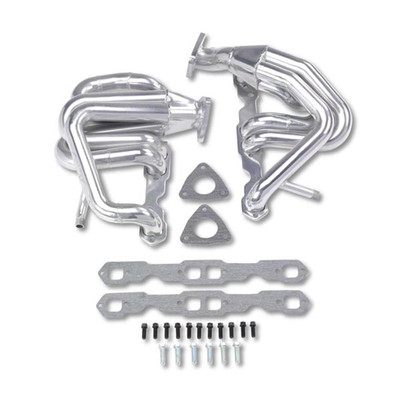 Hooker Super Competition Shorty Headers 1994-1996 Impala SS, Silver Ceramic Coat - HKR-2063-1HKR