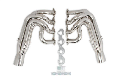 Hooker Racingheart 3-Step Dragster Headers, BBC, Stepped Primaries, Polished Stainless - HKR-2502-2HKR