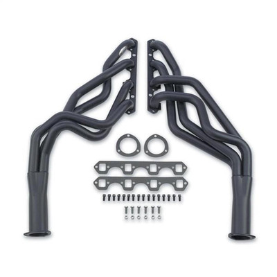 Hooker 68-73 Falcon w/302W, Super Competition Full Length Header, Painted Black - HKR-6102HKR