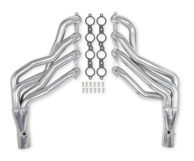 Hooker Blackheart Long Tube Headers 1.875 1968-72 Chevelle w/LS Swap, Silver - HKR-70101518-1HKR