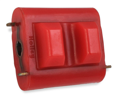 Hooker Blackheart Polyurethane Engine Mount Insert for Small Block Chevy, Red - HKR-71221015HKR