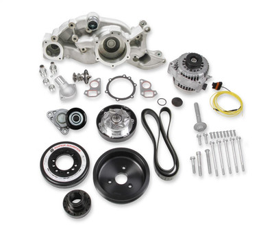 Holley Mid-Mount Complete Race Accessory System, For LS, Mid Mount - HOL-20-182