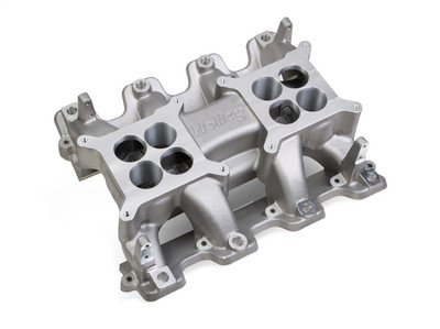 Holley LS Dual Quad Intake Manifold, For LS3/L92, Rectangular Port Cylinder Heads - HOL-300-134