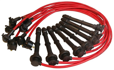 MSD 96-97 Mustang Cobra w/4.6L, Custom Spark Plug Wire Set, Red Jacket - MSD-32219