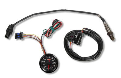 MSD Standalone Wideband Air/Fuel Gauge, 2-1/16 Wideband, Black Face - MSD-4650