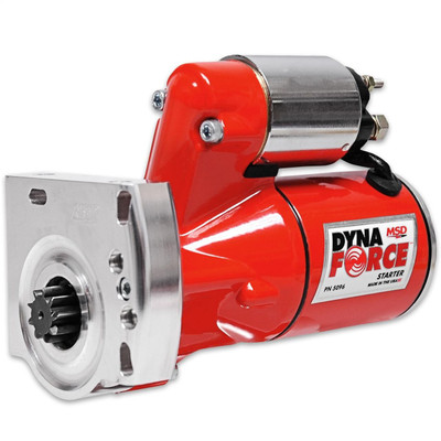 MSD Dynaforce High Torque Starter for GM LS1-LS7 Engines, 4.41 Ratio, Red - MSD-5096