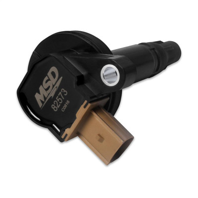 MSD Ford w/3.5L V6 EcoBoost, Direct Ignition Coil, Single Coil 3-Pin Connector Black - MSD-82573