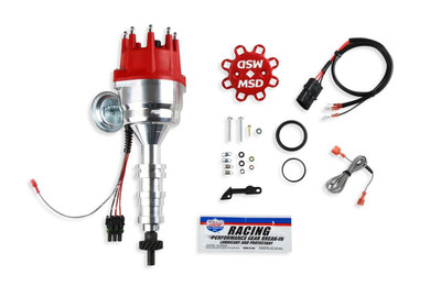 MSD Ready-To-Run Distributor, Ford FE, Steel Gear - MSD-85951