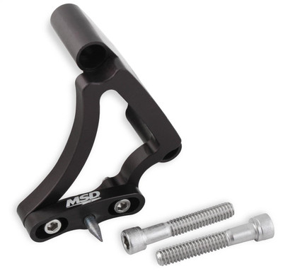 MSD Billet Timing Pointer, For Small Block Chevy, Fits 6-3/8 Balancer, Anodized - MSD-89881