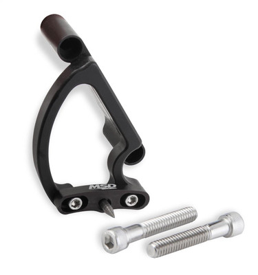 MSD Billet Timing Pointer, For Big Block Chevy, Fits 7-1/4 Balancer, Clear Anodized - MSD-89886