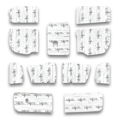 Flatline Barriers 1980-86 Ford Bronco Floor Insulation and Sound Dampening Kit - TABLB9009