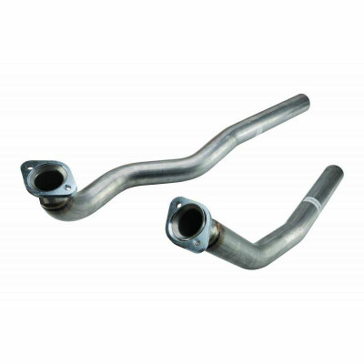 Pypes Exhaust 1964-1981 Chevy Small Block 2.5 Inch Stainless 2 Bolt Exhaust Manifold Down Pipe - DOF10S-PYP