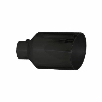 Pypes Exhaust Universal Black 5 Inlet x 10 OD x 18 L Bolt On Tail Pipe Tip - EVT510B-PYP