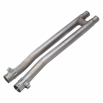 Pypes Exhaust 2015-2020 Mustang GT Stainless Resonator Delete H Pipe - HFM78-PYP
