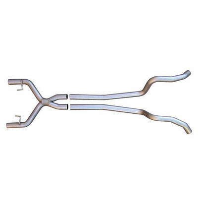 Pypes Exhaust 05-10 Mustang V6 2.5 Stainless Steel Cat Back Muffler Delete System - SFM65-PYP