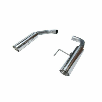 Pypes Exhaust 2015-2017 Mustang Pype Bomb 4.0 In Axle Back Dual Split Rear Exhaust System Kit - SFM81MS-PYP