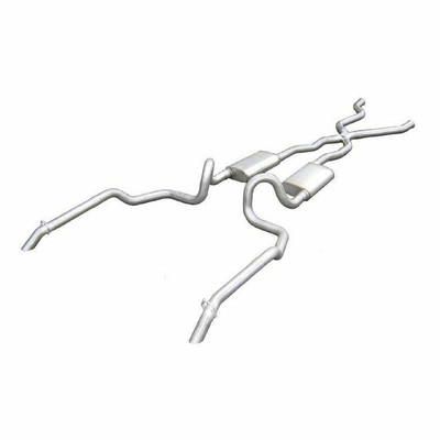 Pypes Exhaust 94-96 Chevy Impala SS Cat Back Exhaust System w/X-Pipe w/o Mufflers - SGI10-PYP