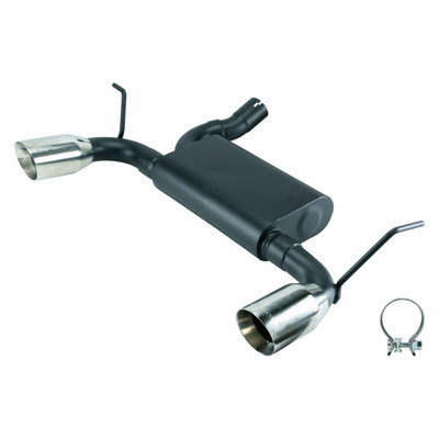 Pypes Exhaust 2007-2018 Wrangler Street Pro 2.5 In Axle Back Dual Split Rear Exhaust System - SJJ20S-PYP