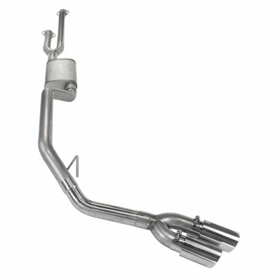 Pypes Exhaust 2014-2020 Tundra Violator 2.5 In Cat-Back Single Split Side Exhaust System Kit - STT10V-PYP