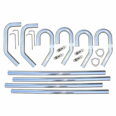 Pypes Exhaust 2.5 Inch Stainless Builders Exhaust System - SVV10-PYP