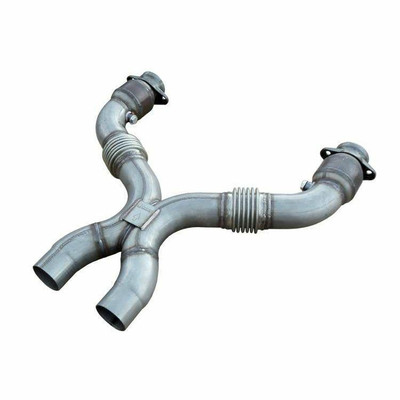 Pypes Exhaust 3 Mustang X-Pipe Kit Catted HDR76S Headers - XFM76-PYP