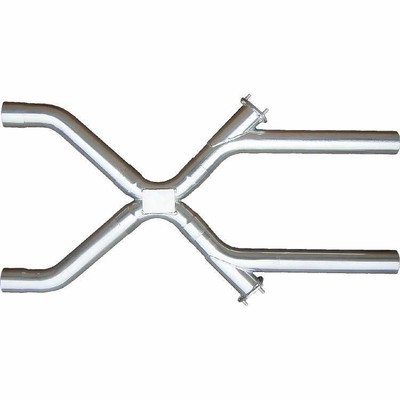 Pypes Exhaust Universal 3 Polished XChange Intermediate Crossover Kit w/Hardware - XVX13S-PYP