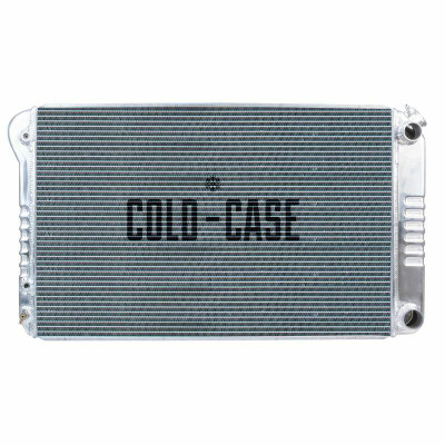 Cold Case Radiators 67-76 Chevy and GMC Truck w/LS Swap AT Aluminum Performance Radiator 34.2x18.8x3 - CR-GMT558ALS