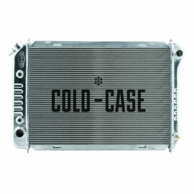Cold Case Radiators 87-93 Mustang w/AT Aluminum Radiator Polished OE Style Tanks 30.1x19.7x3 - CR-LMM570A