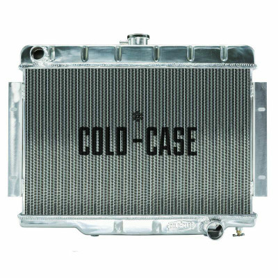 Cold Case Radiators 70-85 CJ V8 Aluminum Performance Radiator Polished OE Style Tanks - CR-MOJ992A