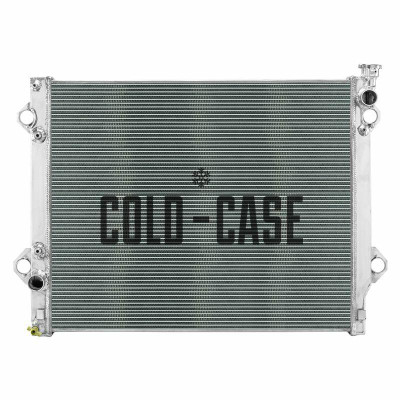 Cold Case Radiators 05-15 Tacoma Dual Core Aluminum Performance Radiator Polished Tanks - CR-TAC200A