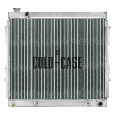 Cold Case Radiators 00-06 Tundra 4.7L Dual Core Aluminum Performance Radiator Polished Tanks - CR-TUN100A