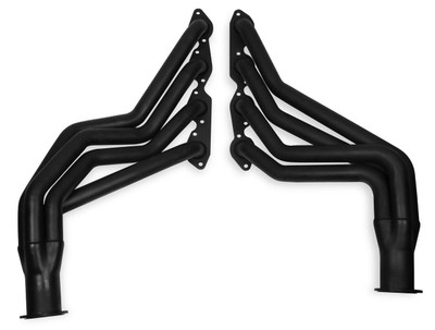 Flowtech 68-74 Blazer/Jimmy w/496-454ci, Long Tube Headers, 1.75 Tube, Painted Black - 11530FLT