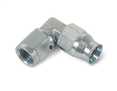 Earls Performance Speed-Seal Hose End, Size -3, Nut Size 3, Steel Non-Adjustable Low Profile 90 - 608903ERL