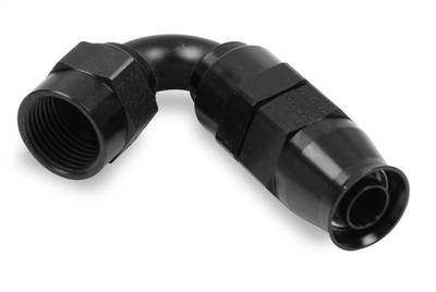 Earls Performance Ultrapro Hose End, -10 AN Twist-On Dynamic Swivel, 120° Bent Tube Hose-End - 621210ERL