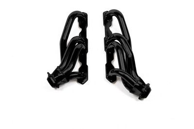 Flowtech 88-95 C1500/2500 w/5.7L, 1.5 Shorty Headers w/AIR, Painted Black - 91830FLT