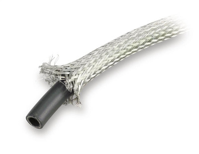 Earls Performance Tube Braid, Fits Over 3/8 to 5/8 Dia Hose, Stainless Steel Braid, Sold By Foot - 920313ERL