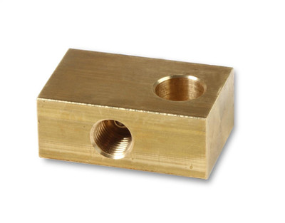 Earls Performance HyperFirm Brake Line Adapter T, 3 x 10mm 1.0 Inverted Flare w/7/16 Mounting - 972061ERL