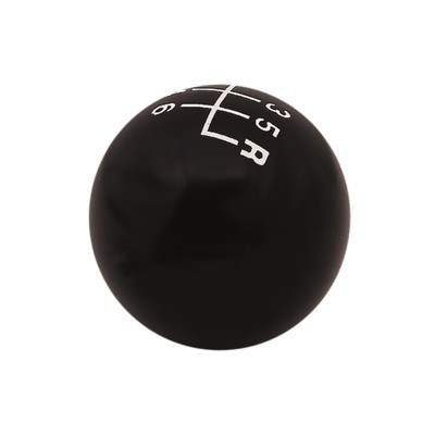 Hurst 6 Speed Black Shift Knob w/3/8-16 Threads - HUR-1630140