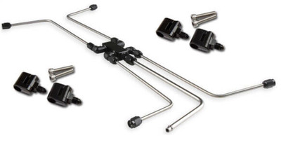 Earls Performance LS Steam Tube Kit w/Stainless Steel Hardline Tubing and Steam Vent Adapters - LS0041ERL