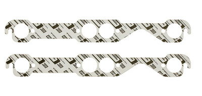 Mr Gasket 55-91 Chevy w/262-400ci Small Block and Round Ports, Performance Header Gaskets - MRG-150B