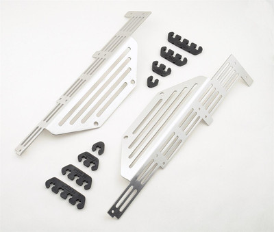 Mr Gasket 87-96 SBC and center Hold Down Valve Cover, Sparl Plug Wire Divider Bracket - MRG-6042