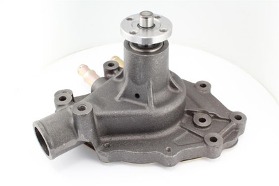 Mr Gasket 62-73 Ford w/289/302/351W and Passenger Side Inlet, Water Pump, Natural Finish - MRG-70131NG