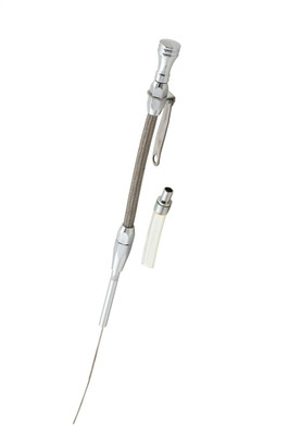 Mr Gasket 80-85 Small Block Chevy 305-350, Stainless Automatic Transm Dipstick and Tube - MRG-9705G