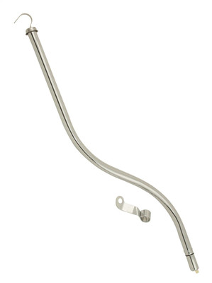 Mr Gasket Chrome Automatic Transmission Dipstick and Tube for GM TH350 - MRG-9764