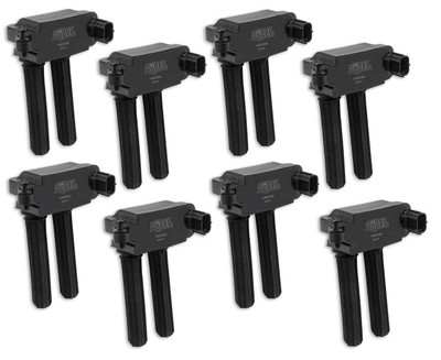 Accel 05-20 Mopar w/5.7/6.1/6.2/6.4L, Ignition Coil, Dual Plug, Black, Set of 8 - ACL-140038K-8