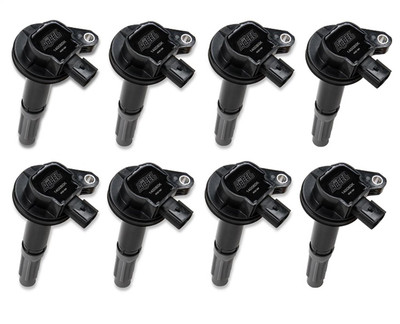 Accel 11-16 F-150/Mustang w/5.0L Coyote, Black Ignition Coil, Supercoil, Set of 8 - ACL-140060K-8