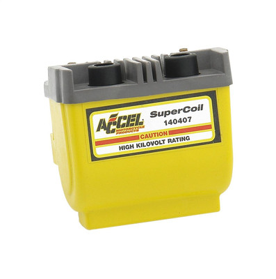Accel Yellow Electronic Supercoil w/Dual Fire and 2.3 OHMS Resistance, Each - ACL-140407