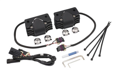 Accel Stealth Supercoil for Sportster Models, Black w/Machined Edge, Coil On Plug - ACL-140414B