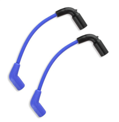 Accel 08-17 Harley Davidson Softail, 8MM Blue Custom Wire Set w/Spiral Core - ACL-171099-B