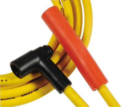 Accel Super Stock 4000 Yellow Spark Plug Wires for Ford/Mercury/Lincoln, Spiral, 8MM - ACL-4071